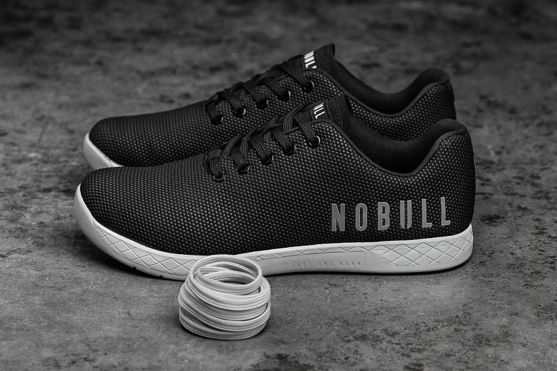 Men's Nobull Grey Trainers Black | SG K2242O